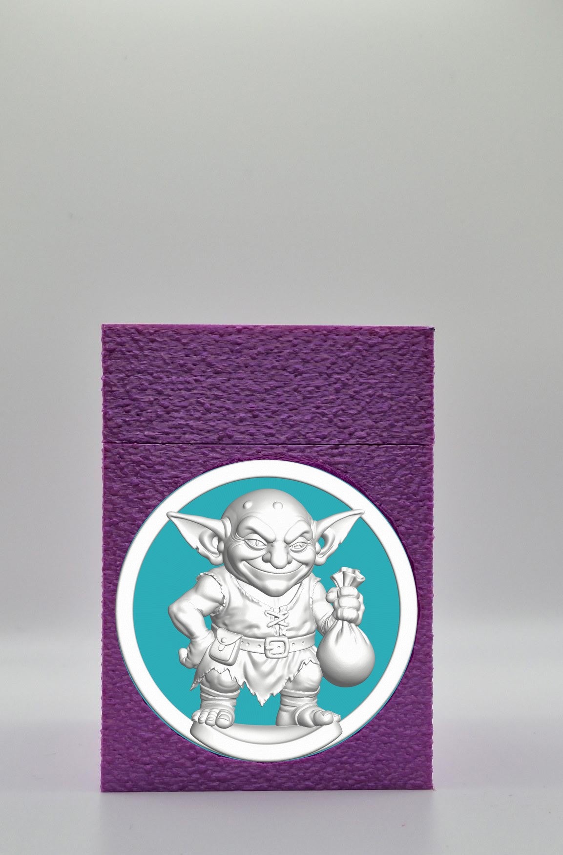 Greedy Goblin Card Box — Purple