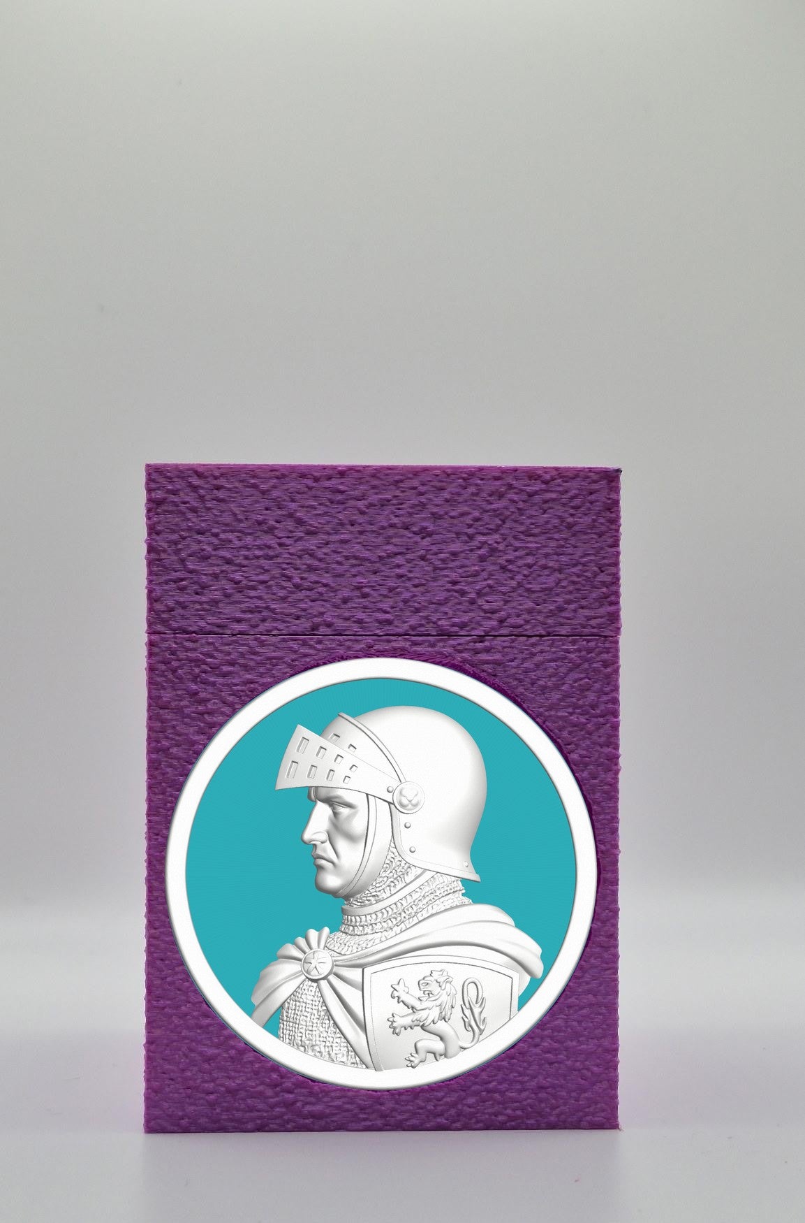 Knight Card Box — Purple