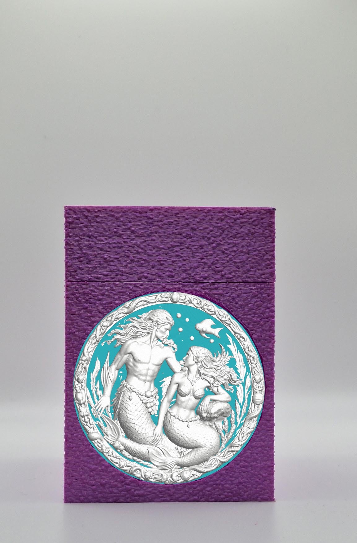 Merfolk Card Box — Purple