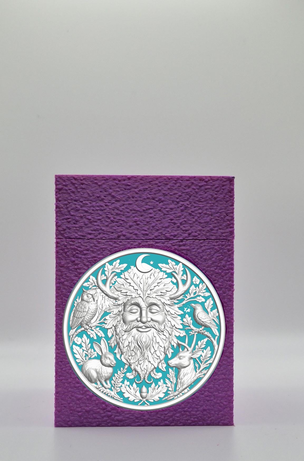 Tree Spirit Card Box — Purple