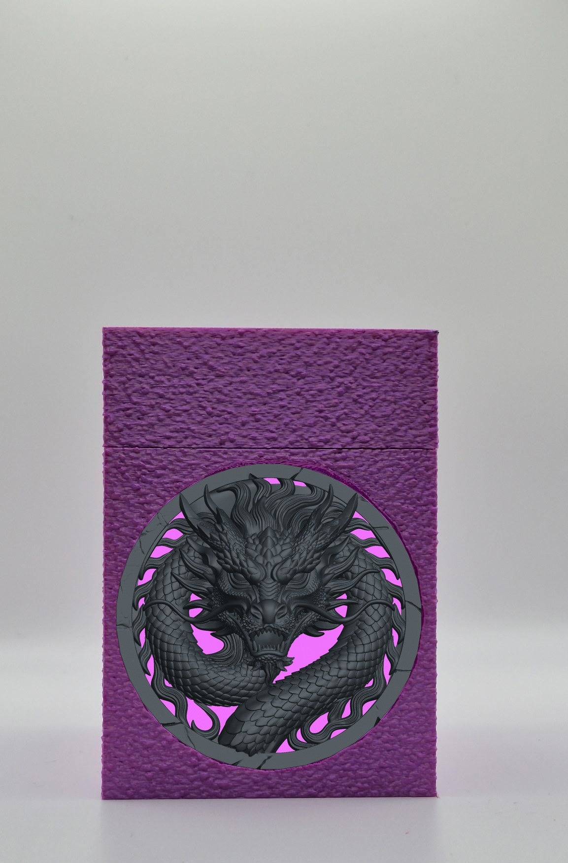 Dragon Card Box — Purple