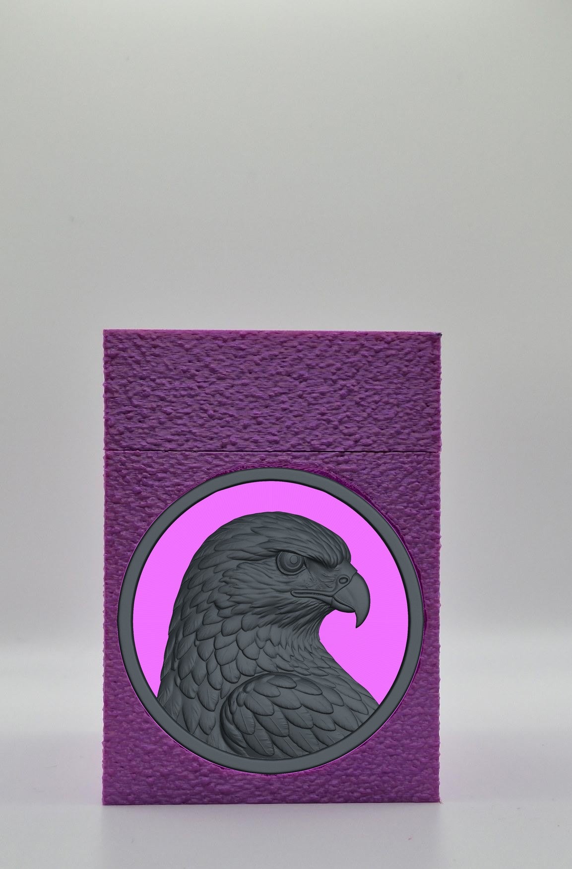 Eagle Card Box — Purple