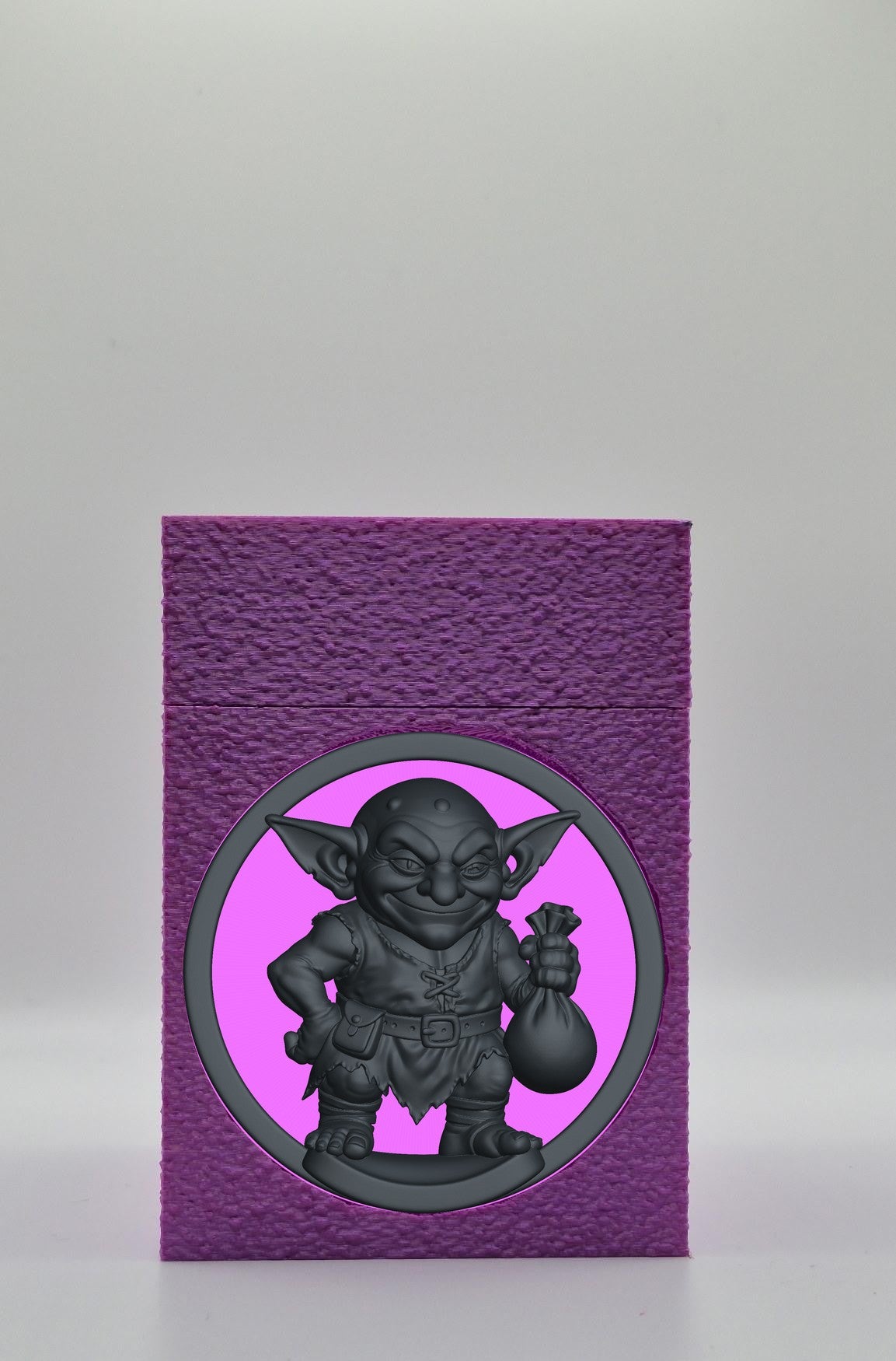 Greedy Goblin Card Box — Purple