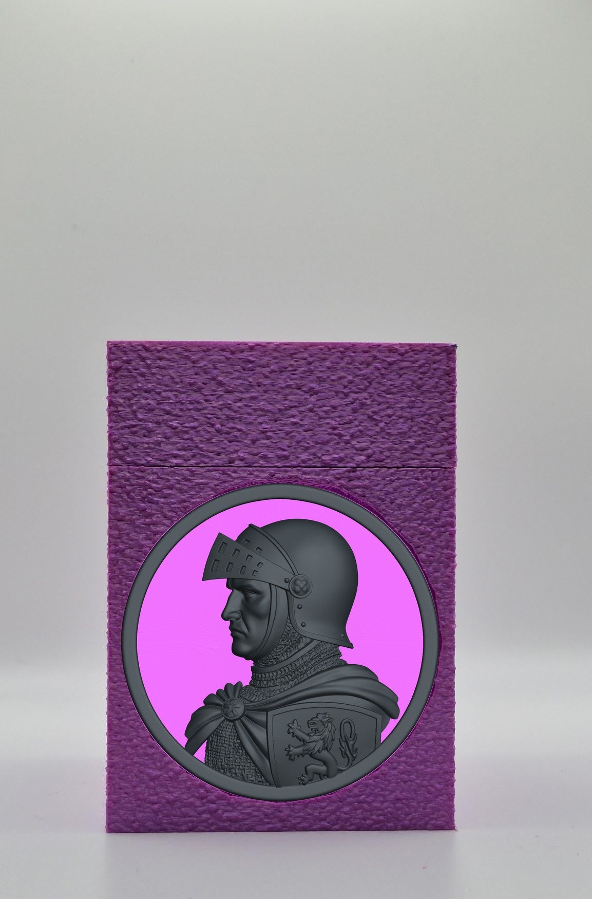 Knight Card Box — Purple