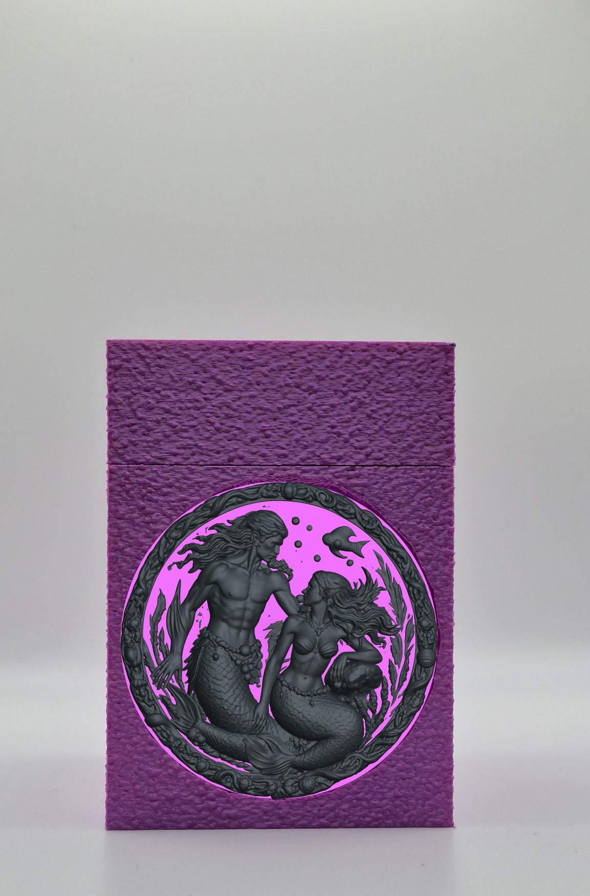 Merfolk Card Box — Purple