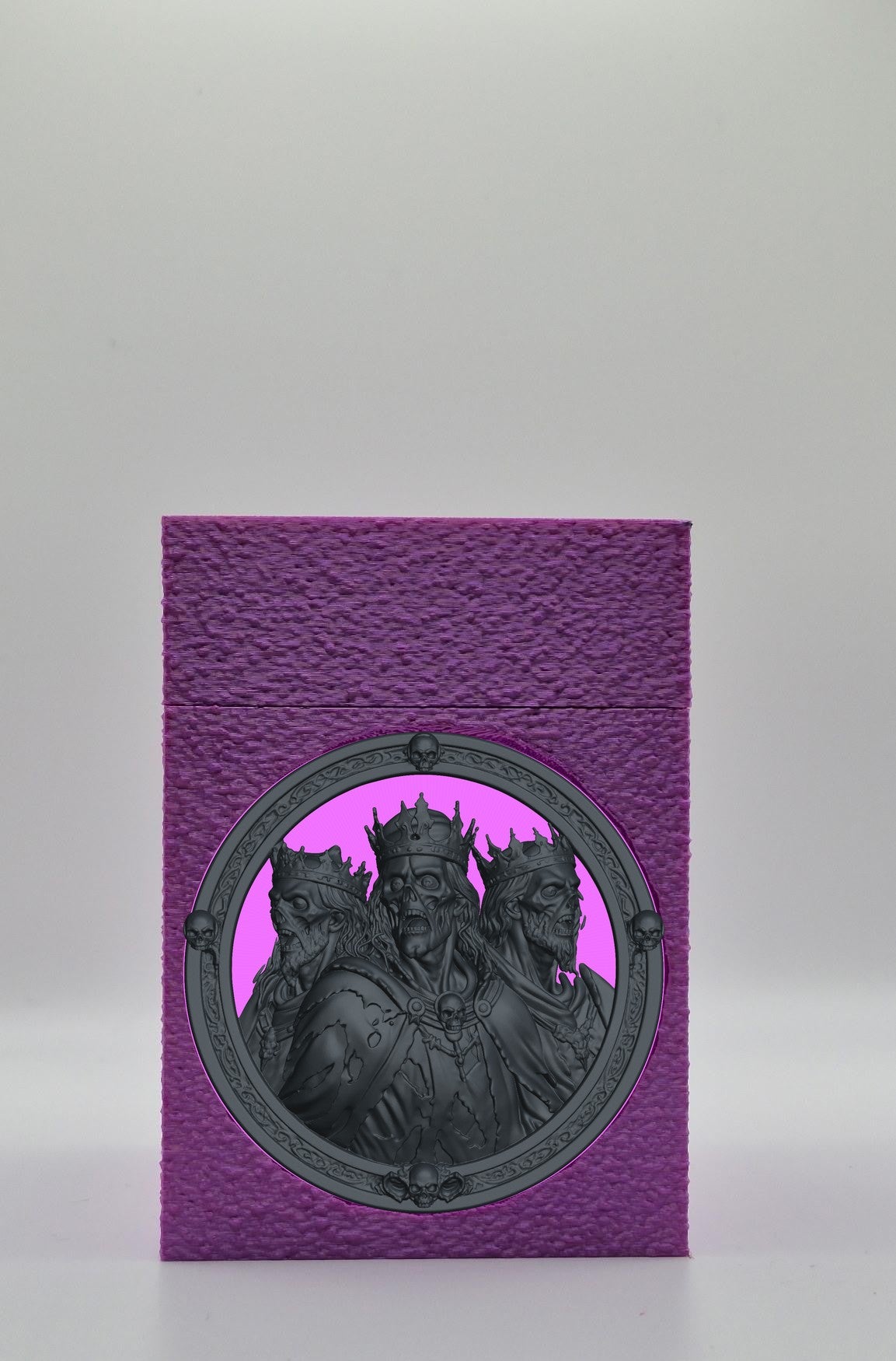 Zombie King Card Box — Purple