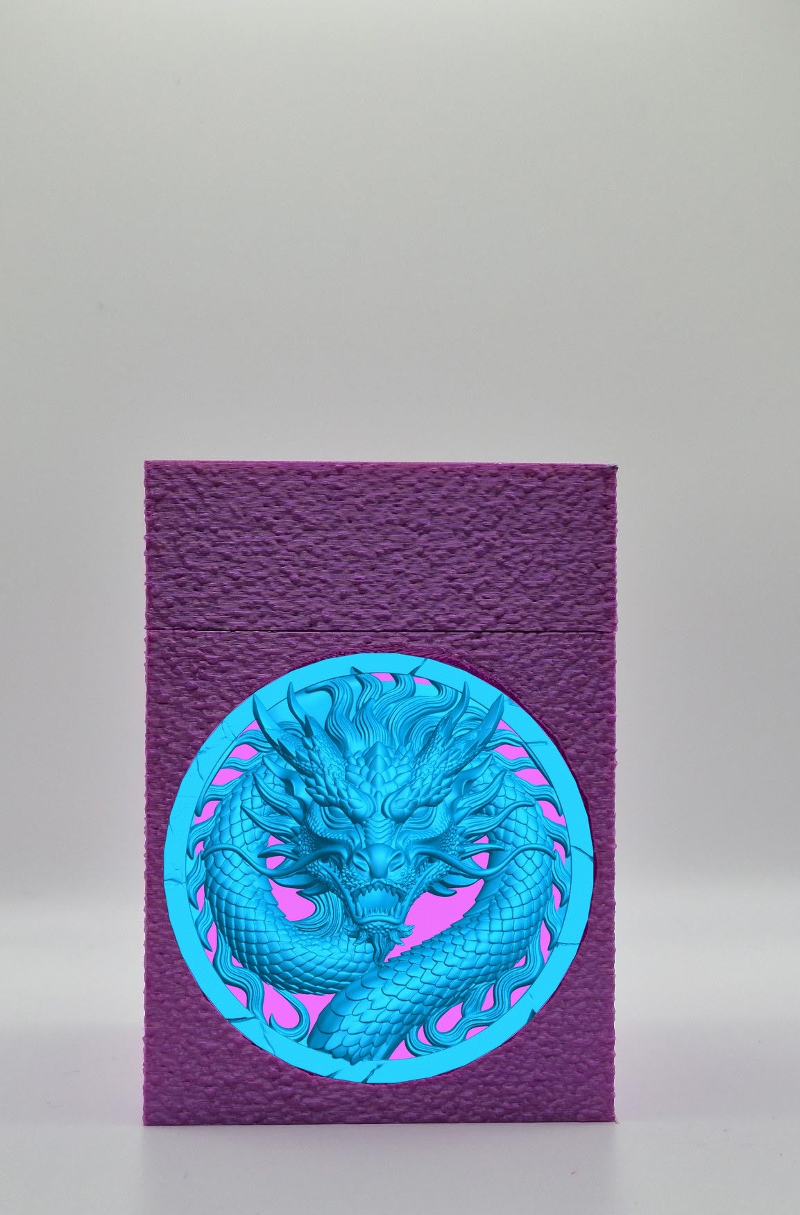 Dragon Card Box — Purple