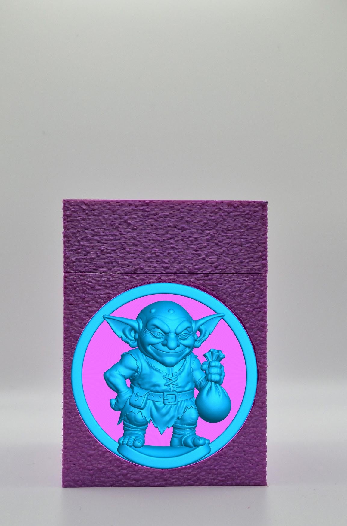 Greedy Goblin Card Box — Purple