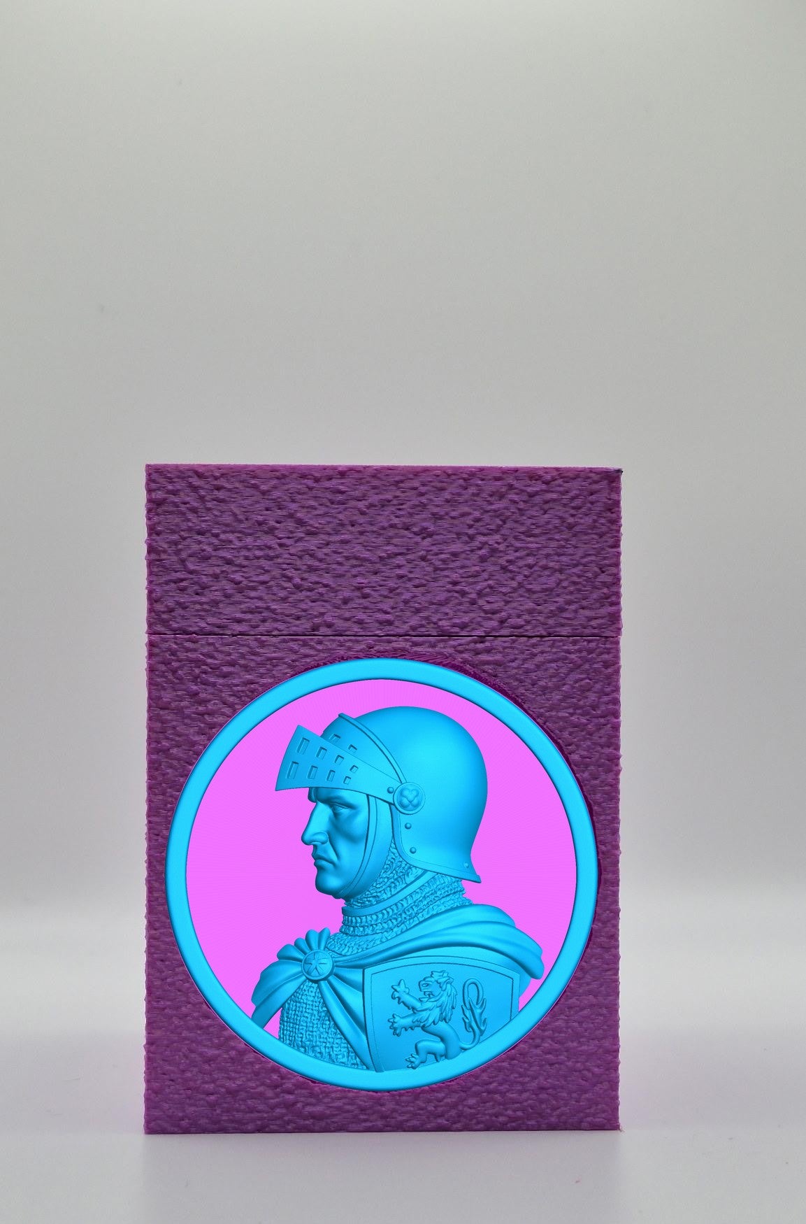 Knight Card Box — Purple