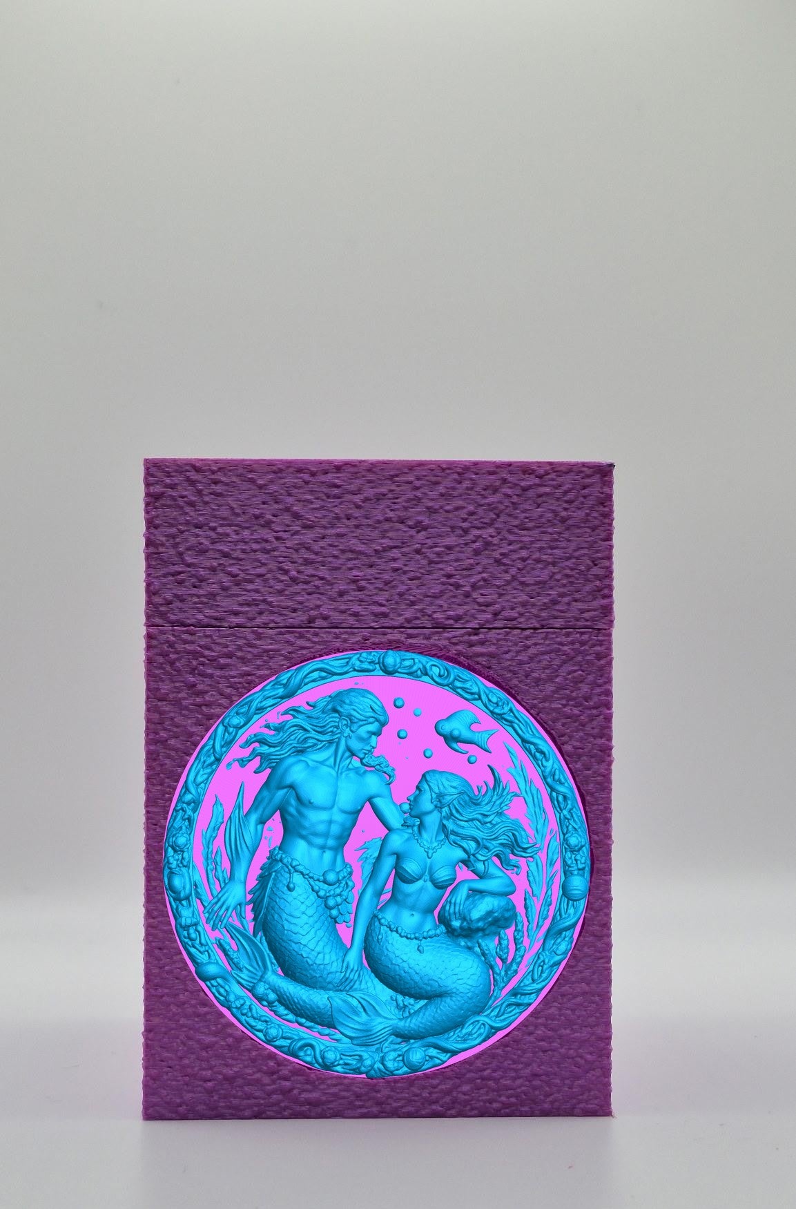Merfolk Card Box — Purple