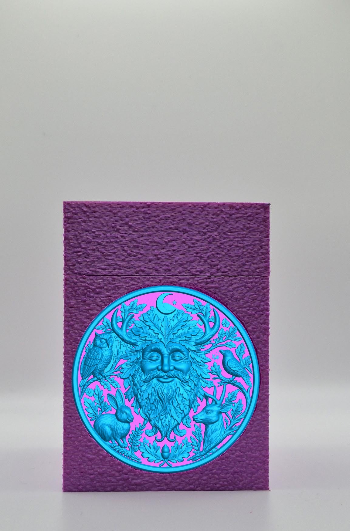 Tree Spirit Card Box — Purple