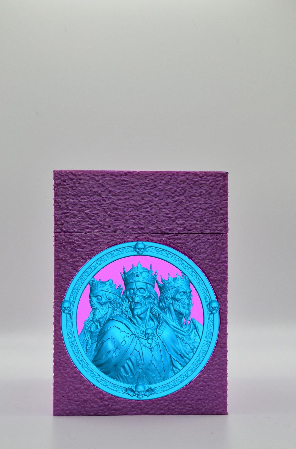Zombie King Card Box — Purple