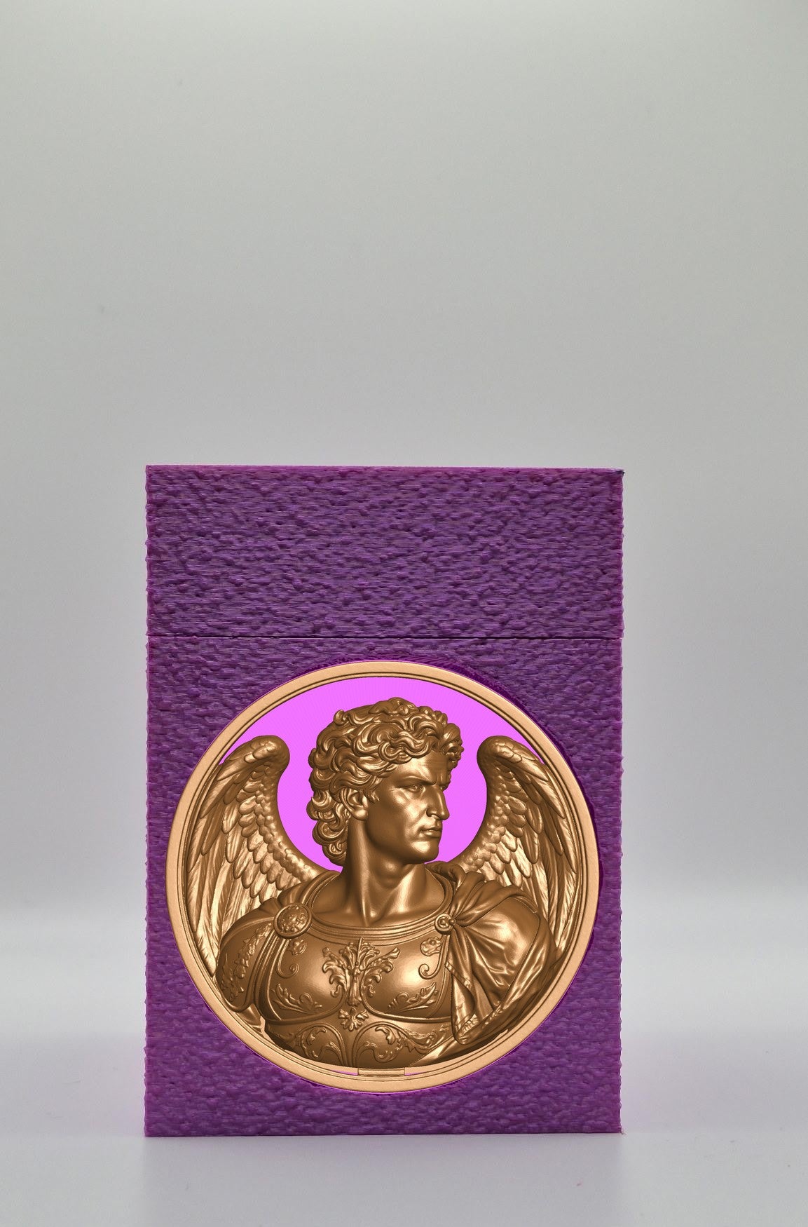 Angel Card Box — Purple