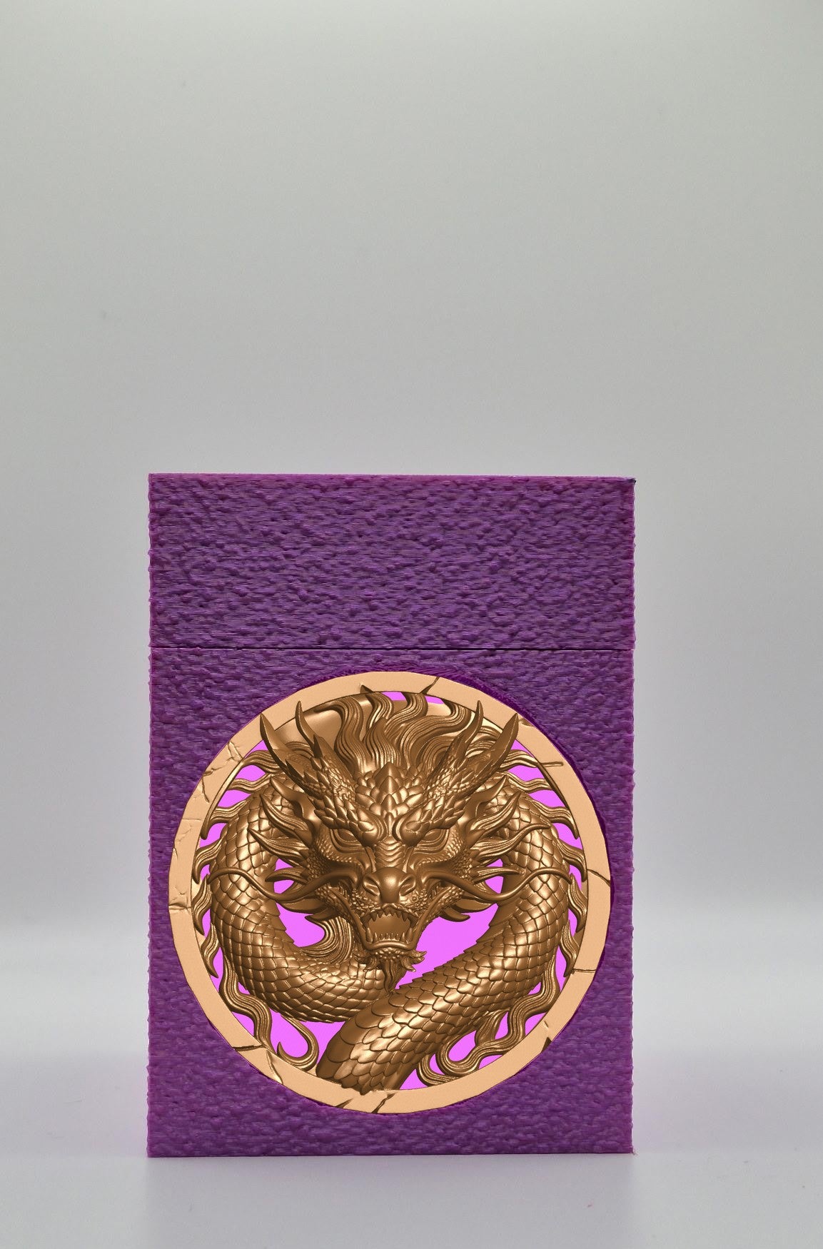 Dragon Card Box — Purple
