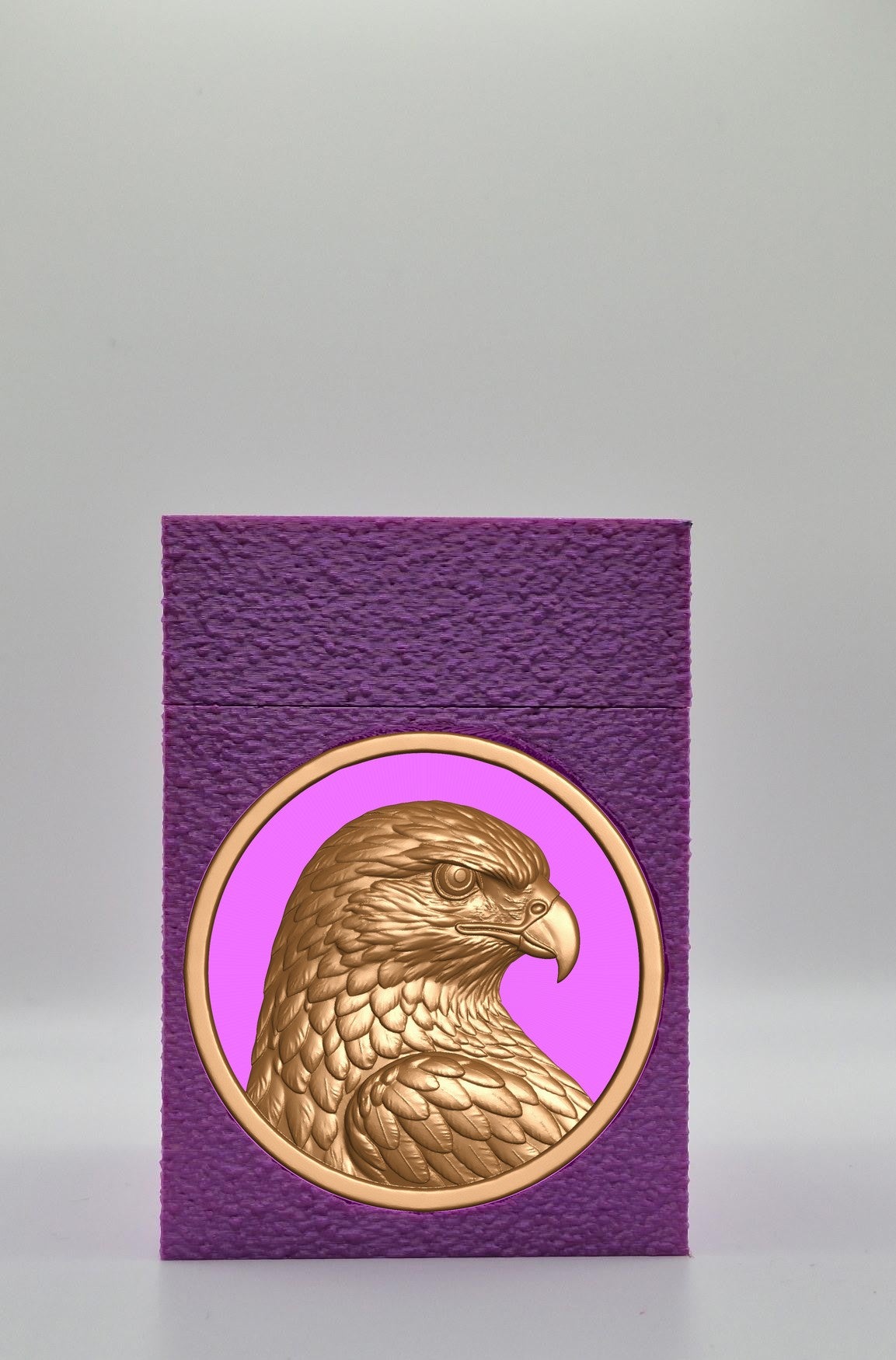 Eagle Card Box — Purple