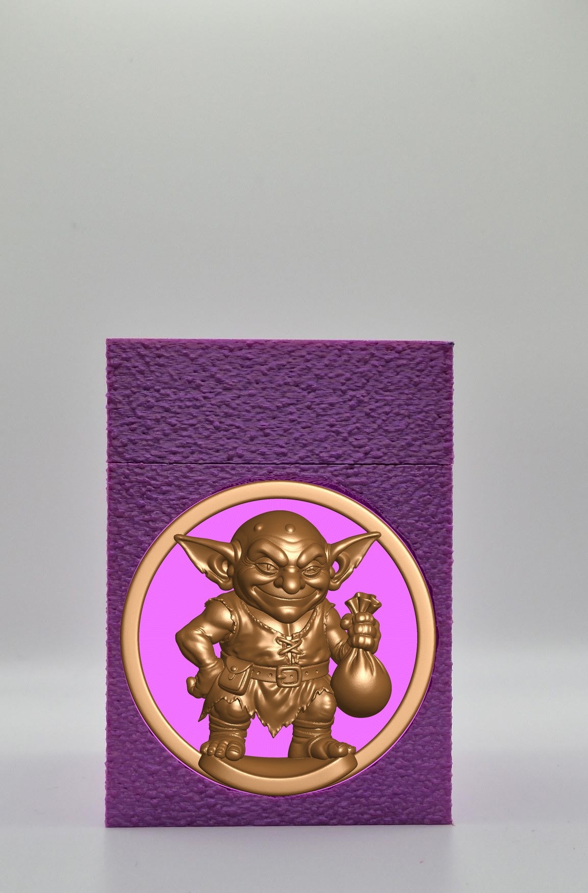 Greedy Goblin Card Box — Purple