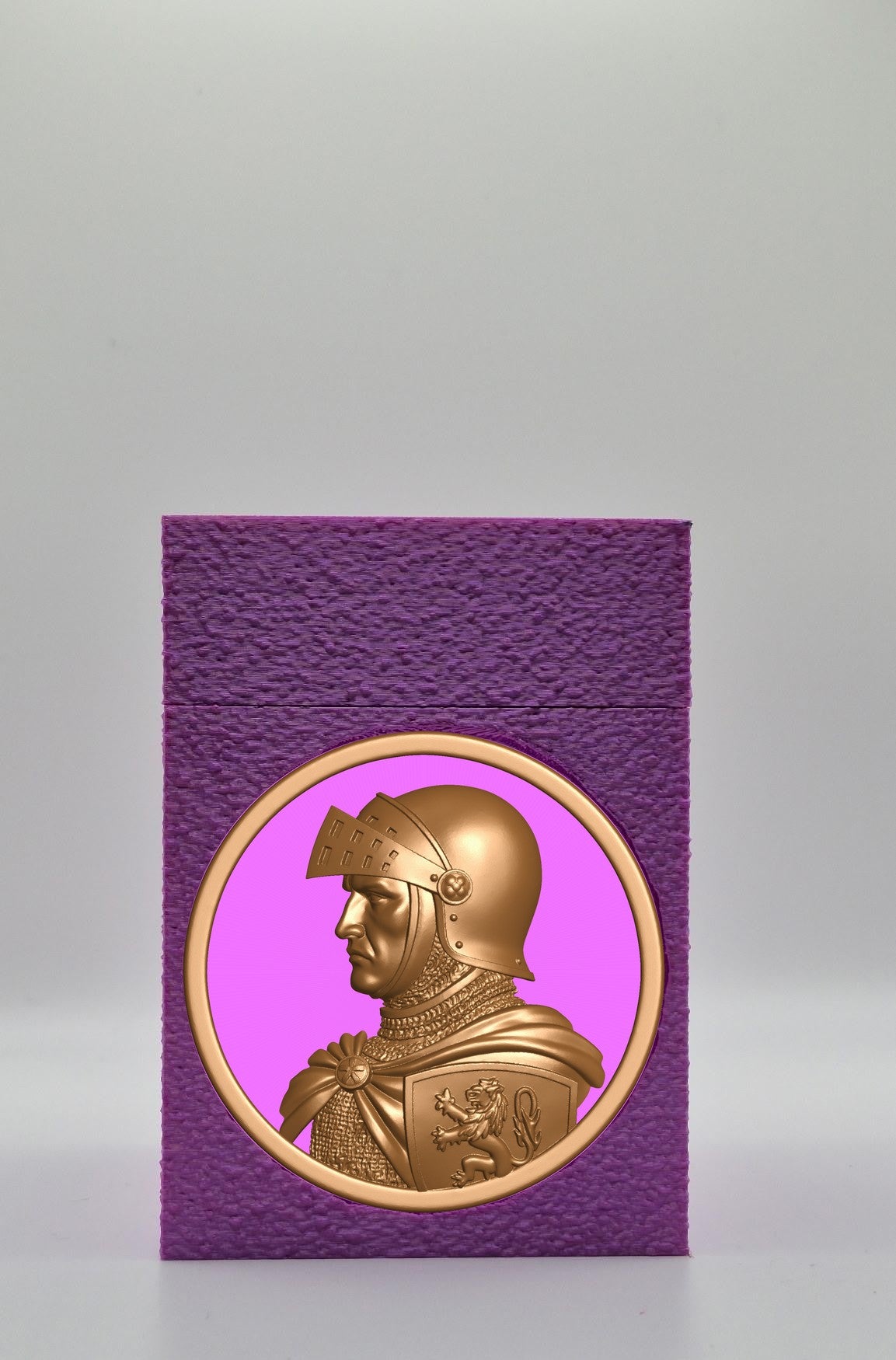 Knight Card Box — Purple