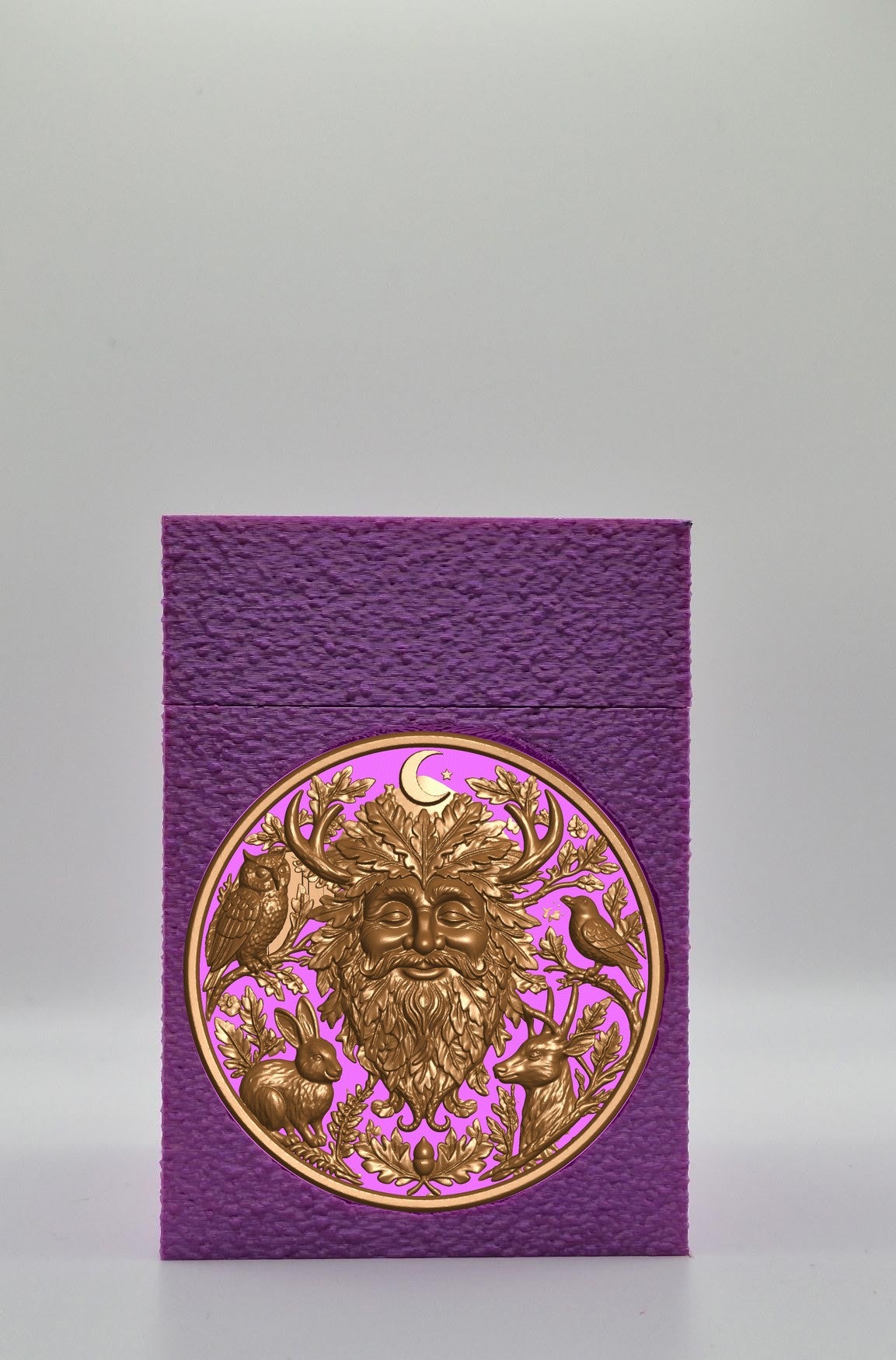 Tree Spirit Card Box — Purple