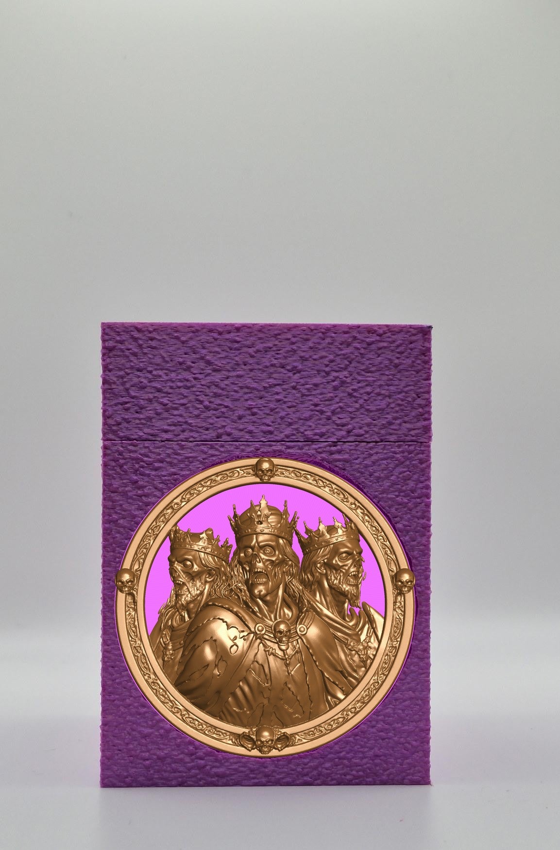 Zombie King Card Box — Purple