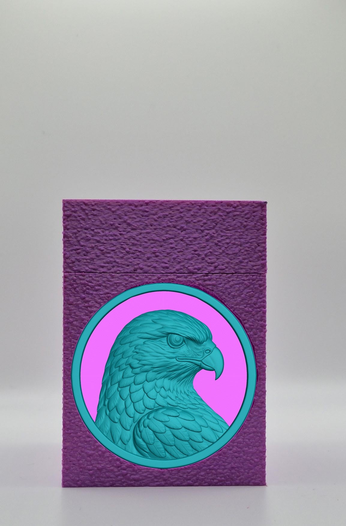 Eagle Card Box — Purple