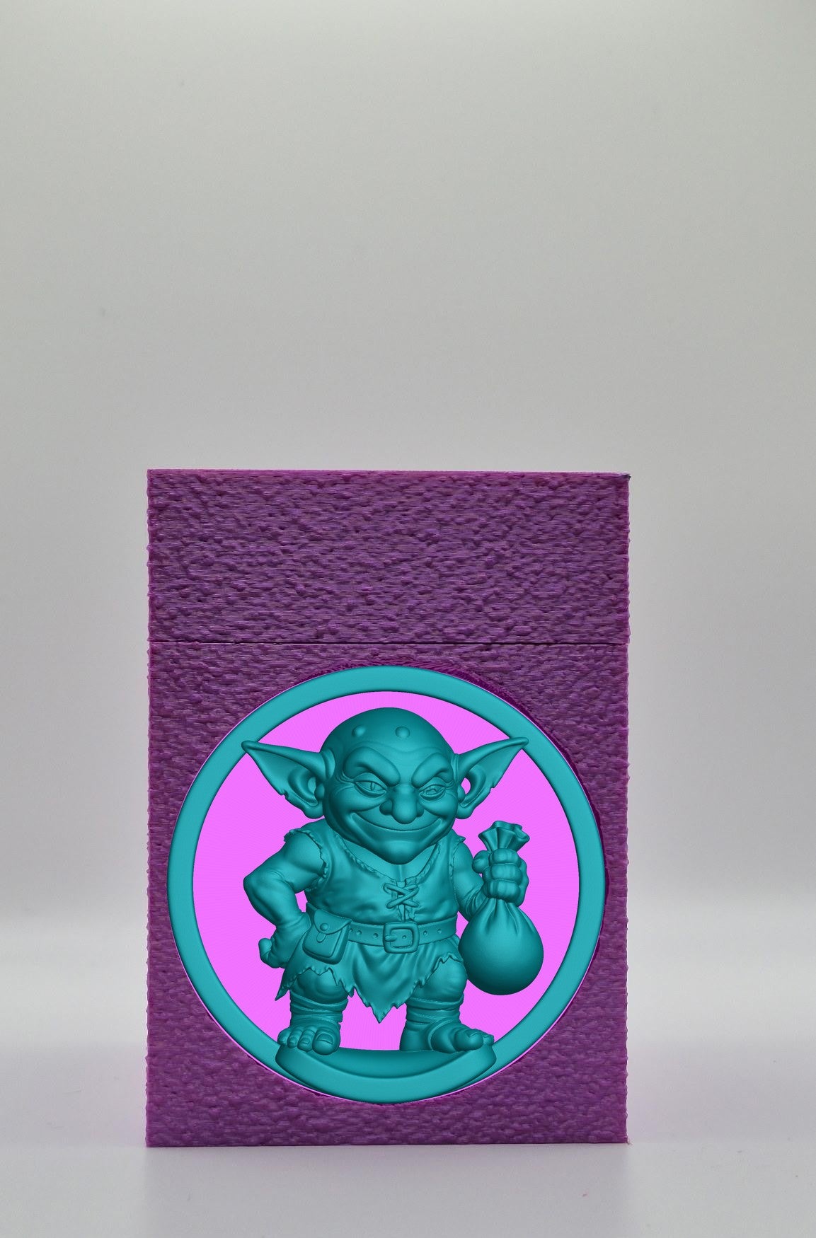 Greedy Goblin Card Box — Purple