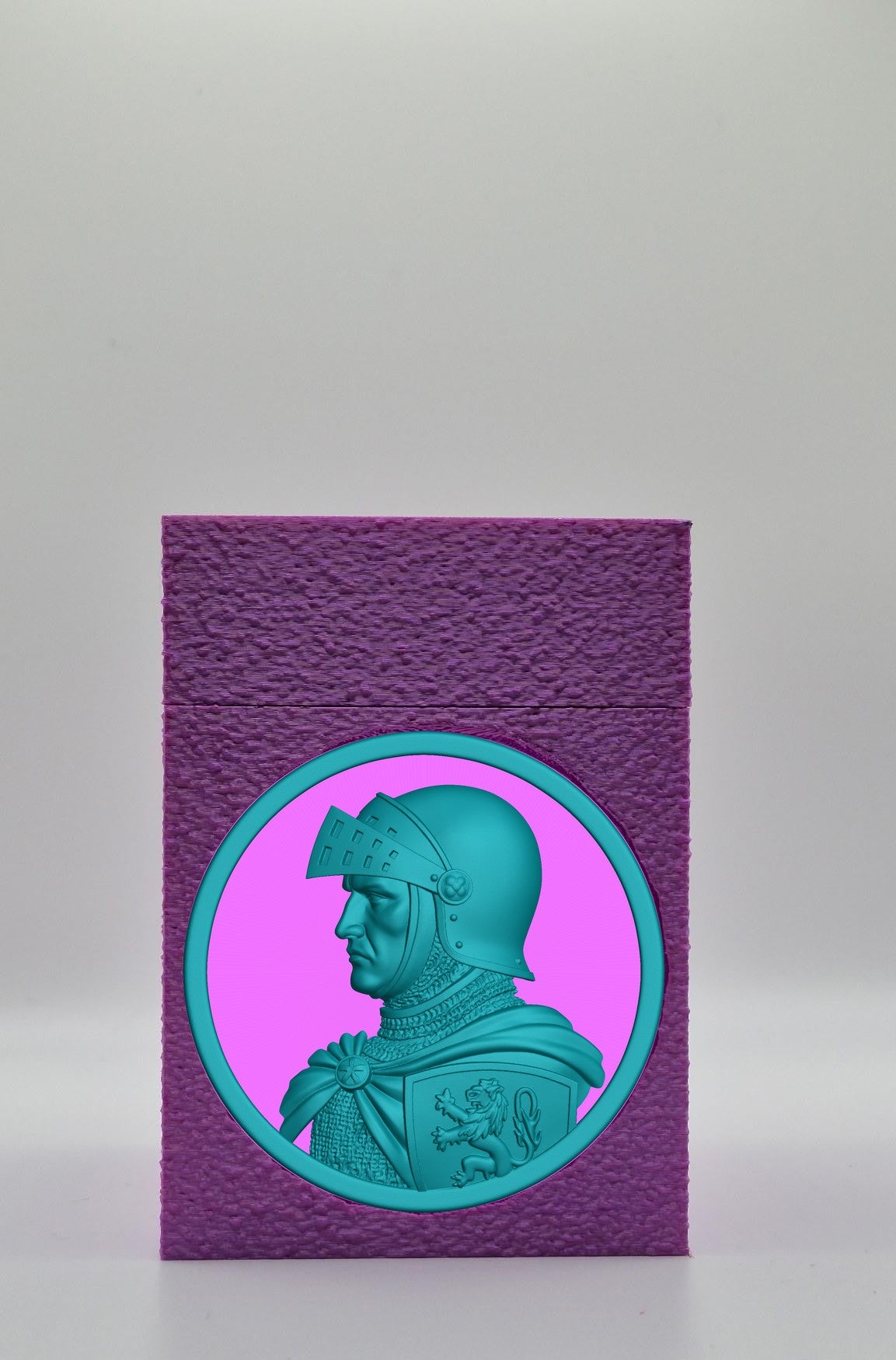 Knight Card Box — Purple