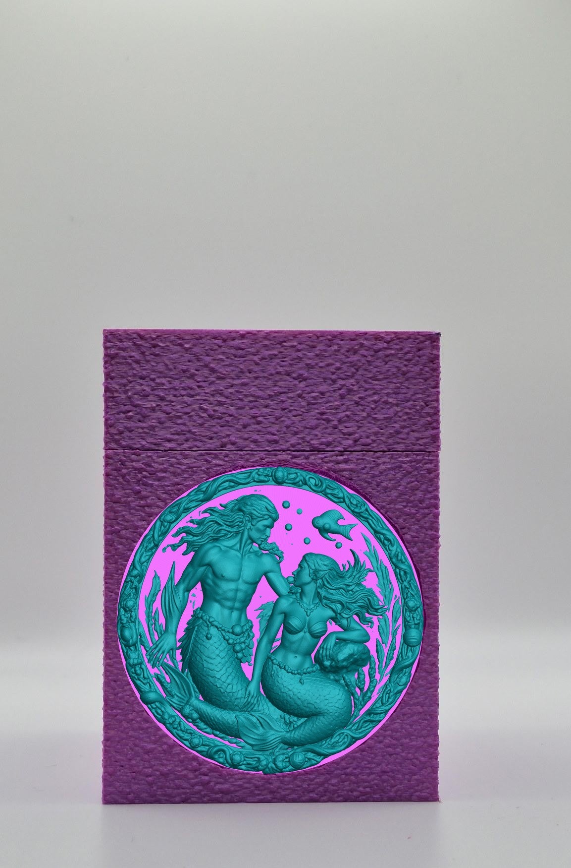 Merfolk Card Box — Purple