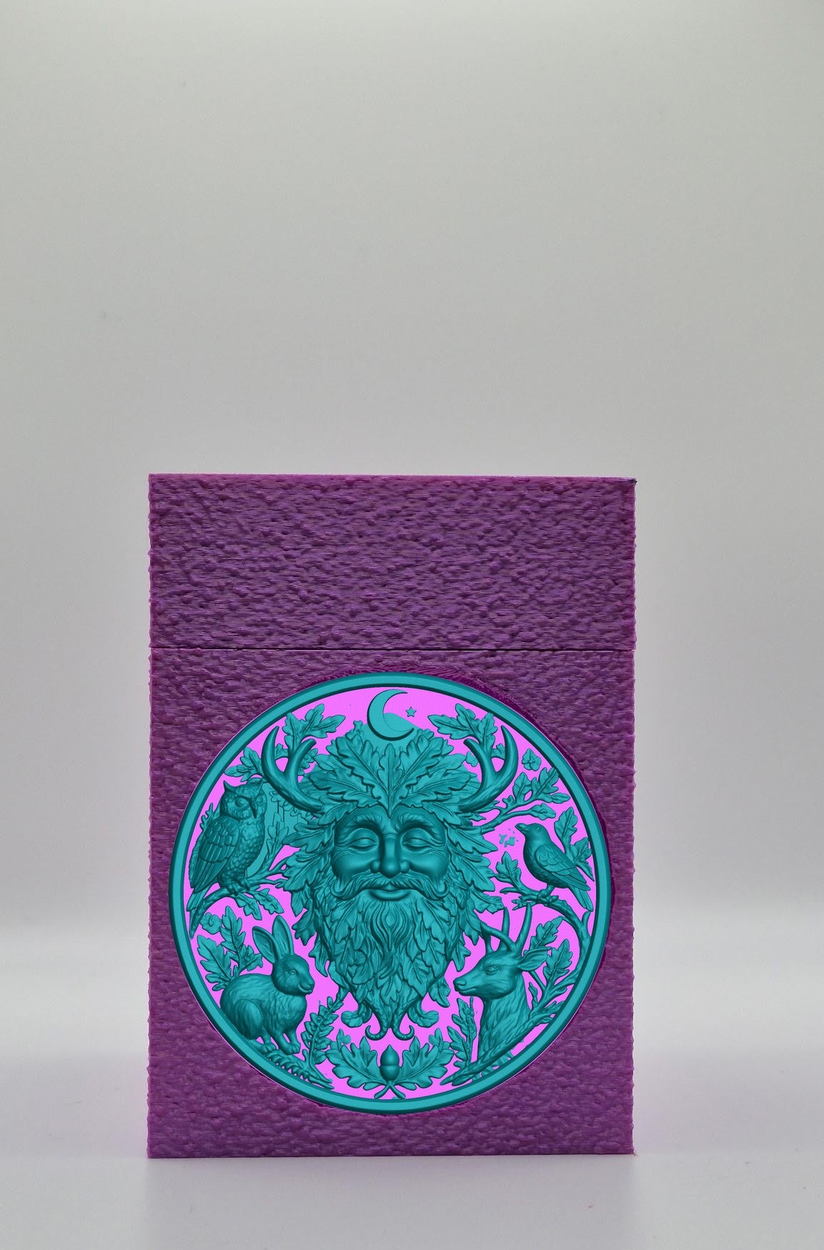 Tree Spirit Card Box — Purple
