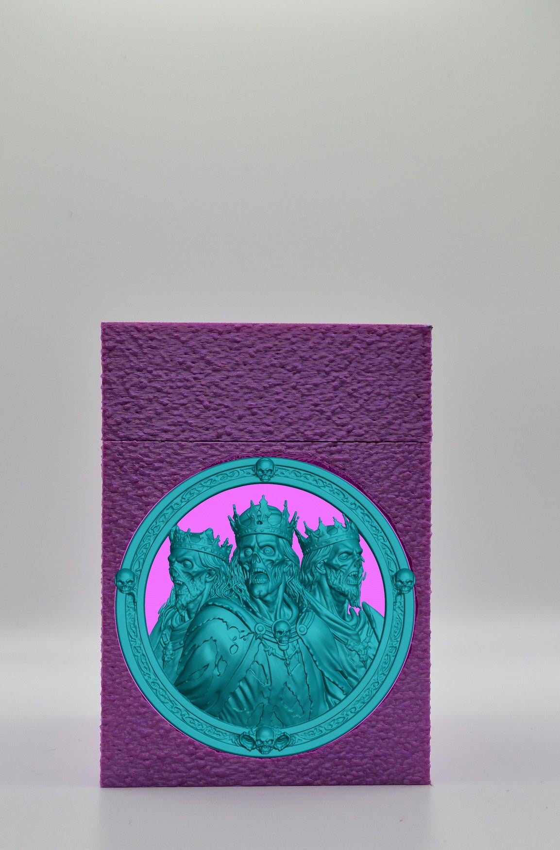 Zombie King Card Box — Purple