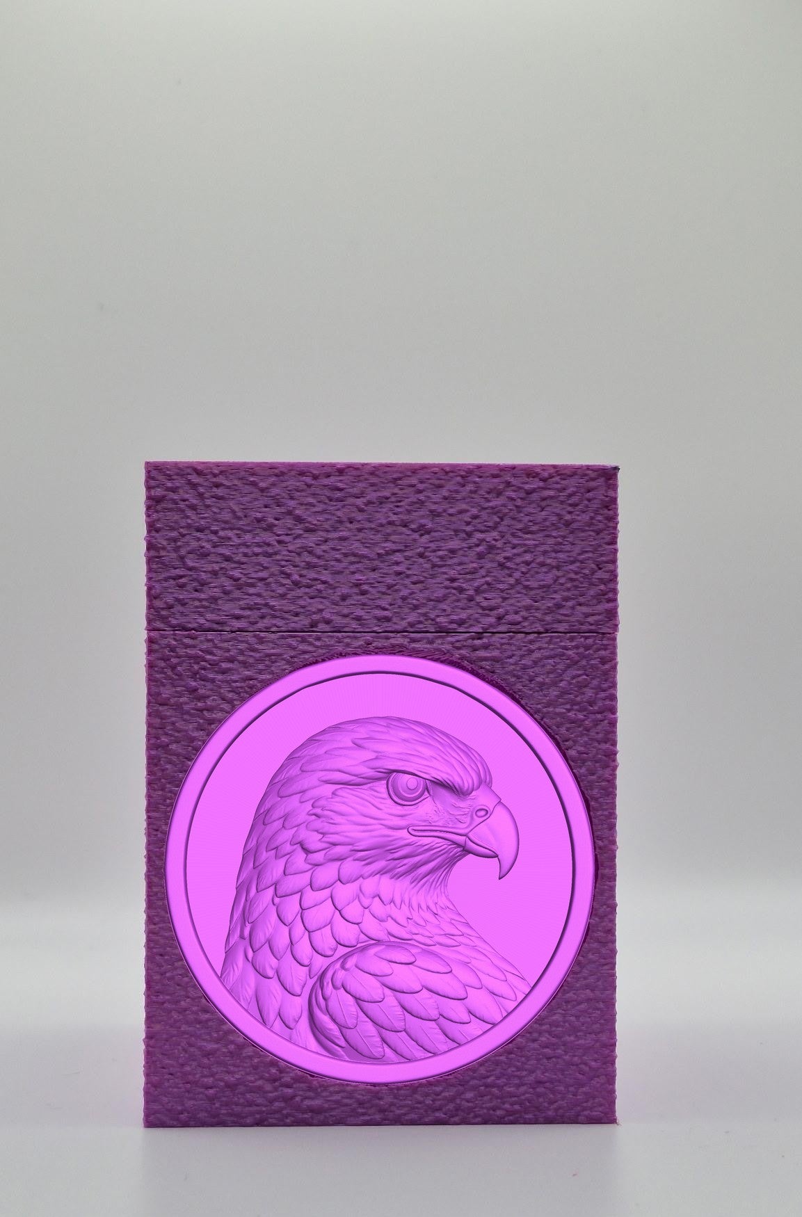 Eagle Card Box — Purple