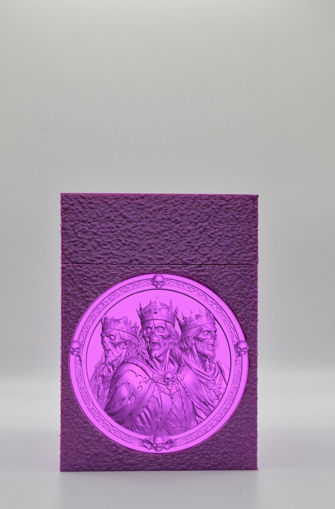 Zombie King Card Box — Purple