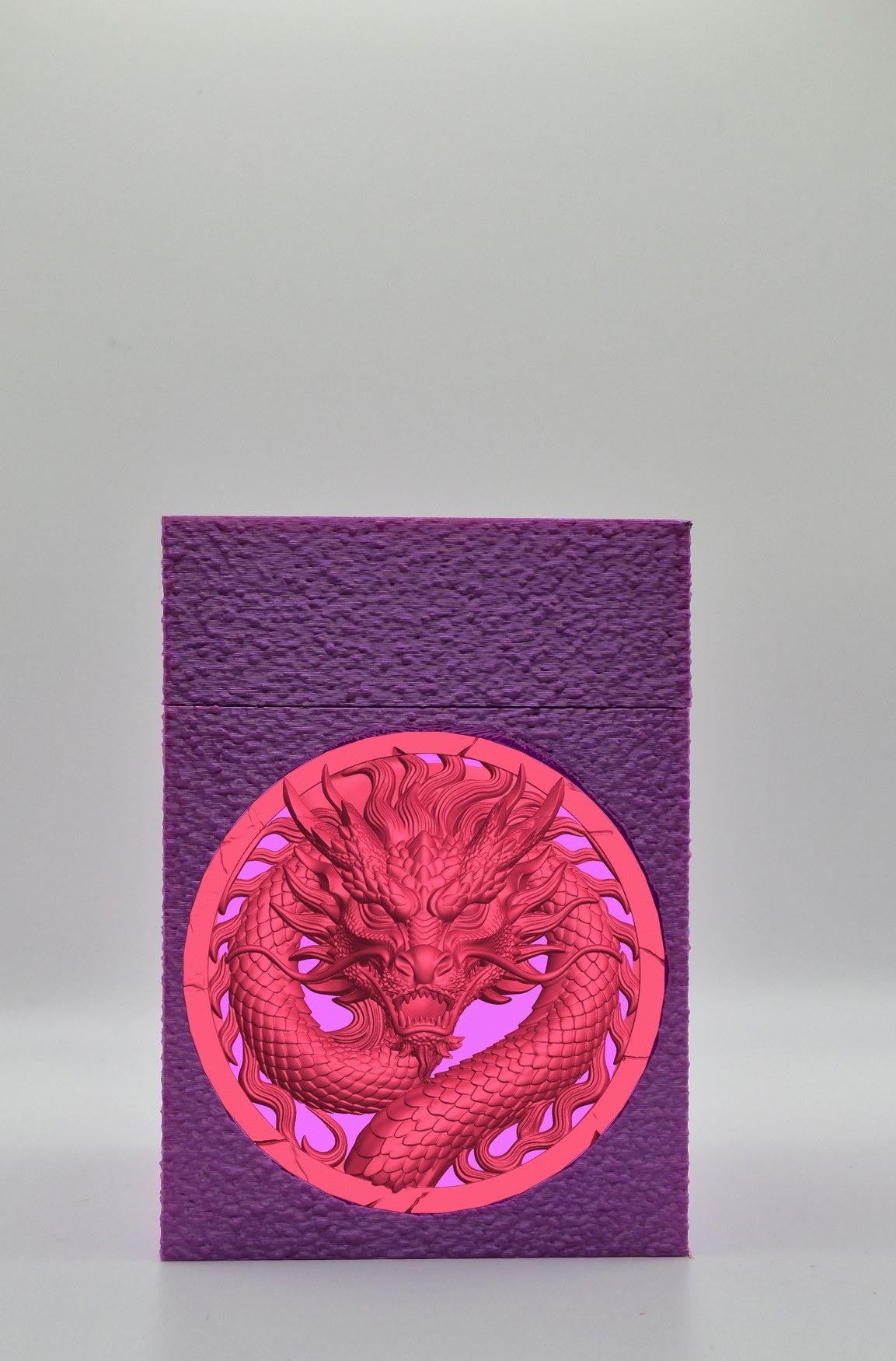 Dragon Card Box — Purple