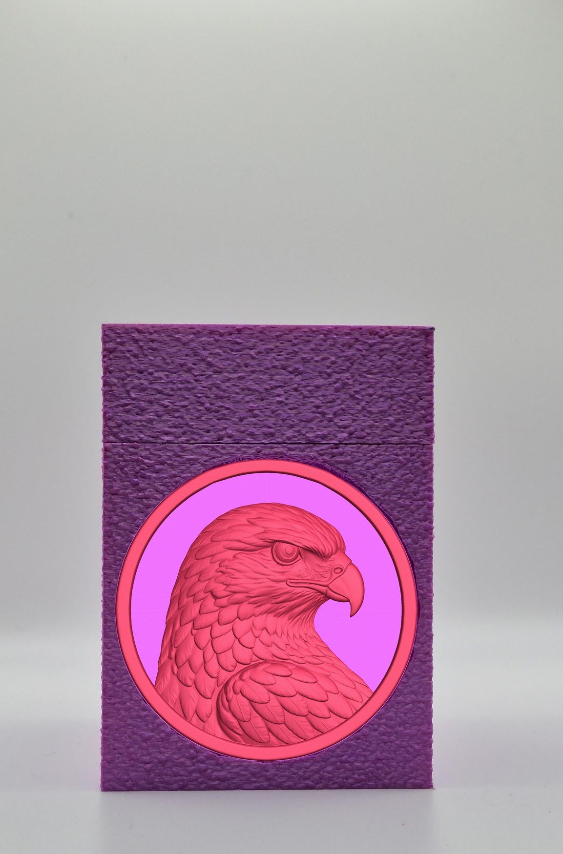 Eagle Card Box — Purple