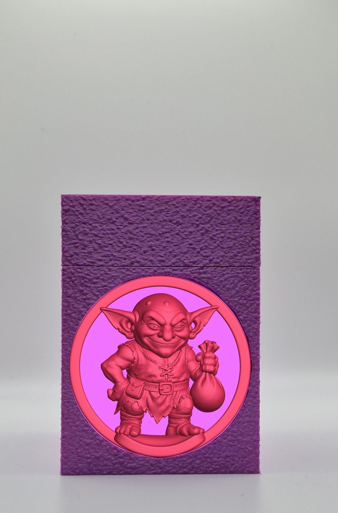 Greedy Goblin Card Box — Purple
