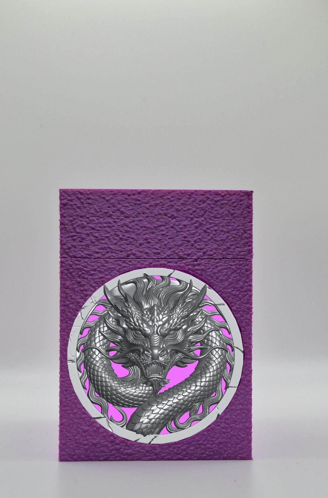 Dragon Card Box — Purple