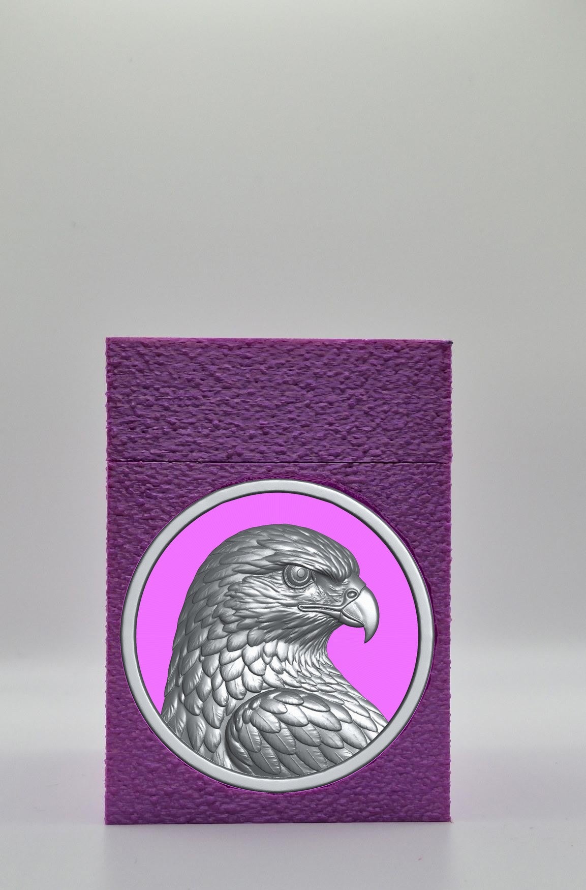 Eagle Card Box — Purple