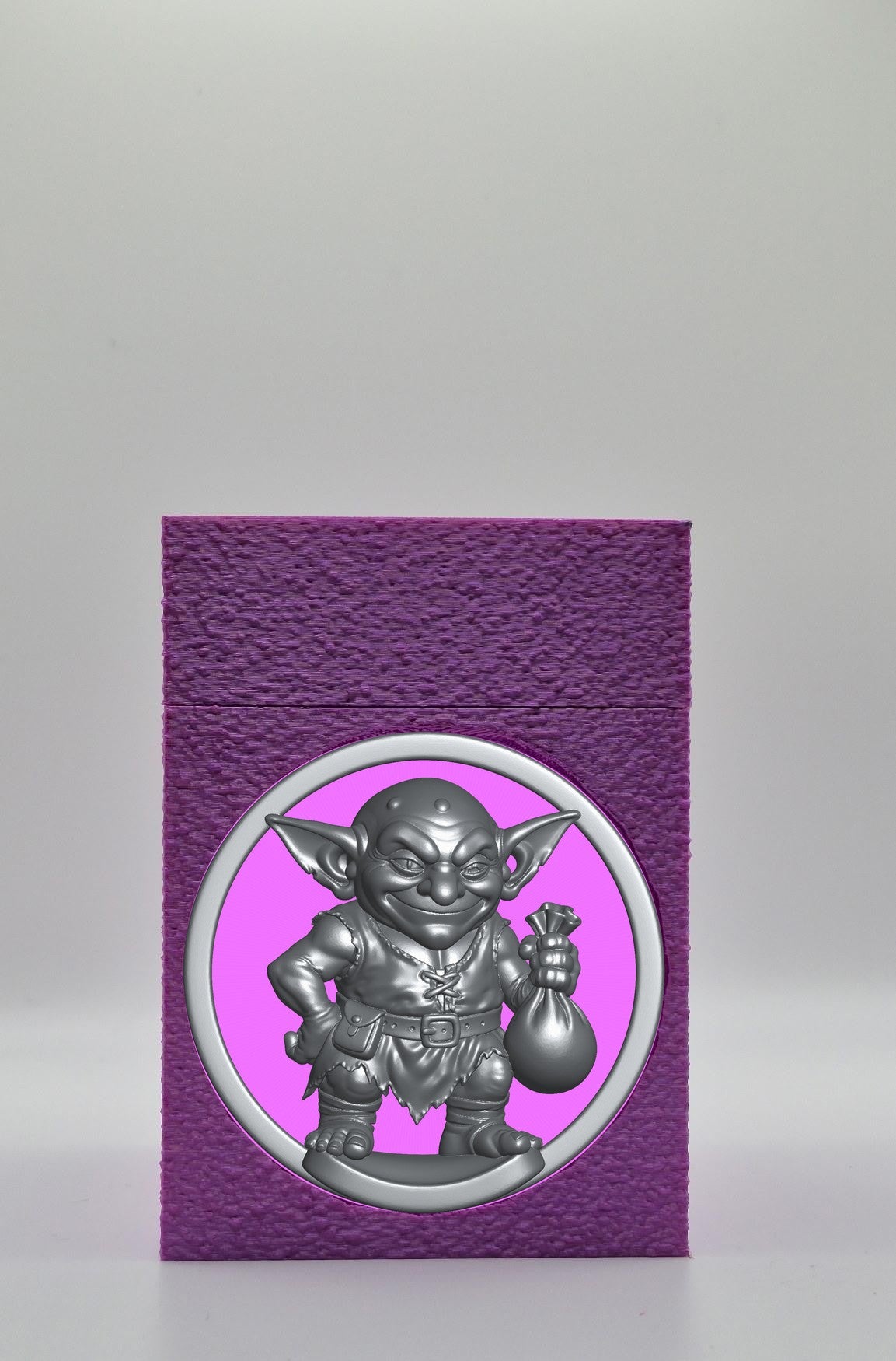 Greedy Goblin Card Box — Purple