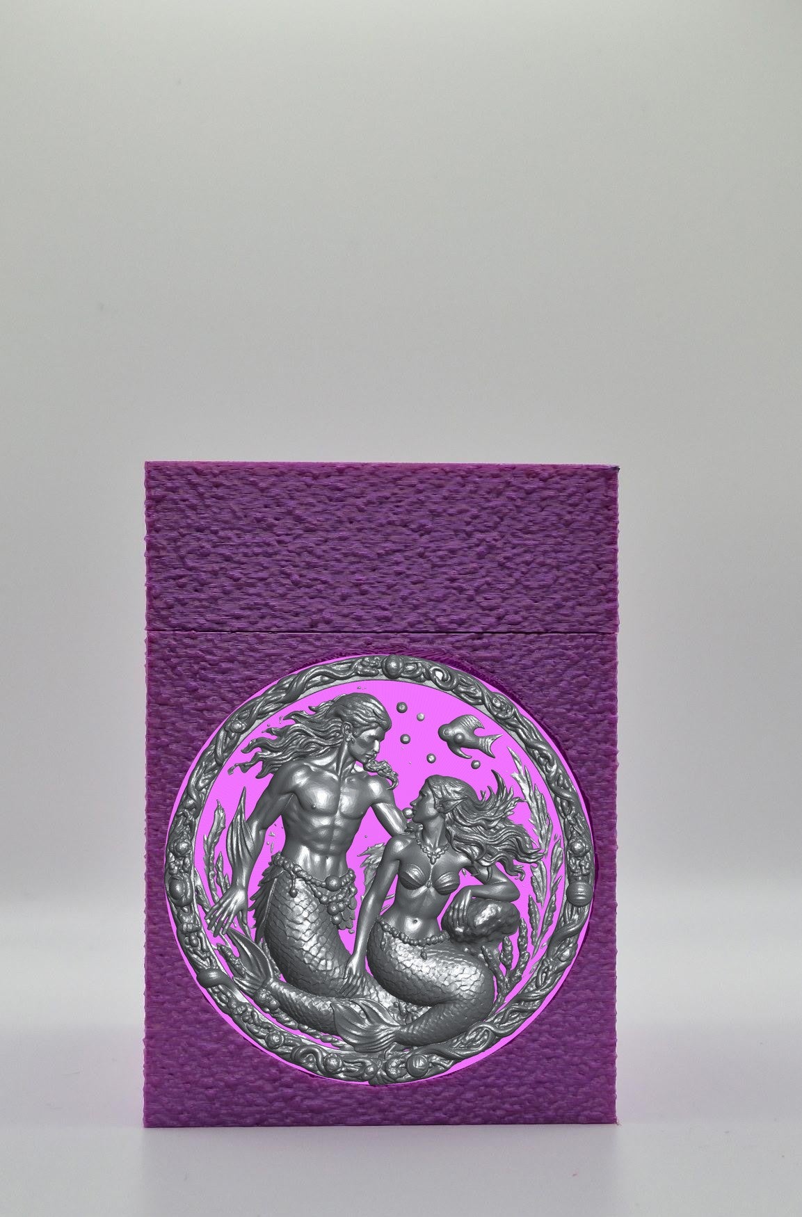 Merfolk Card Box — Purple
