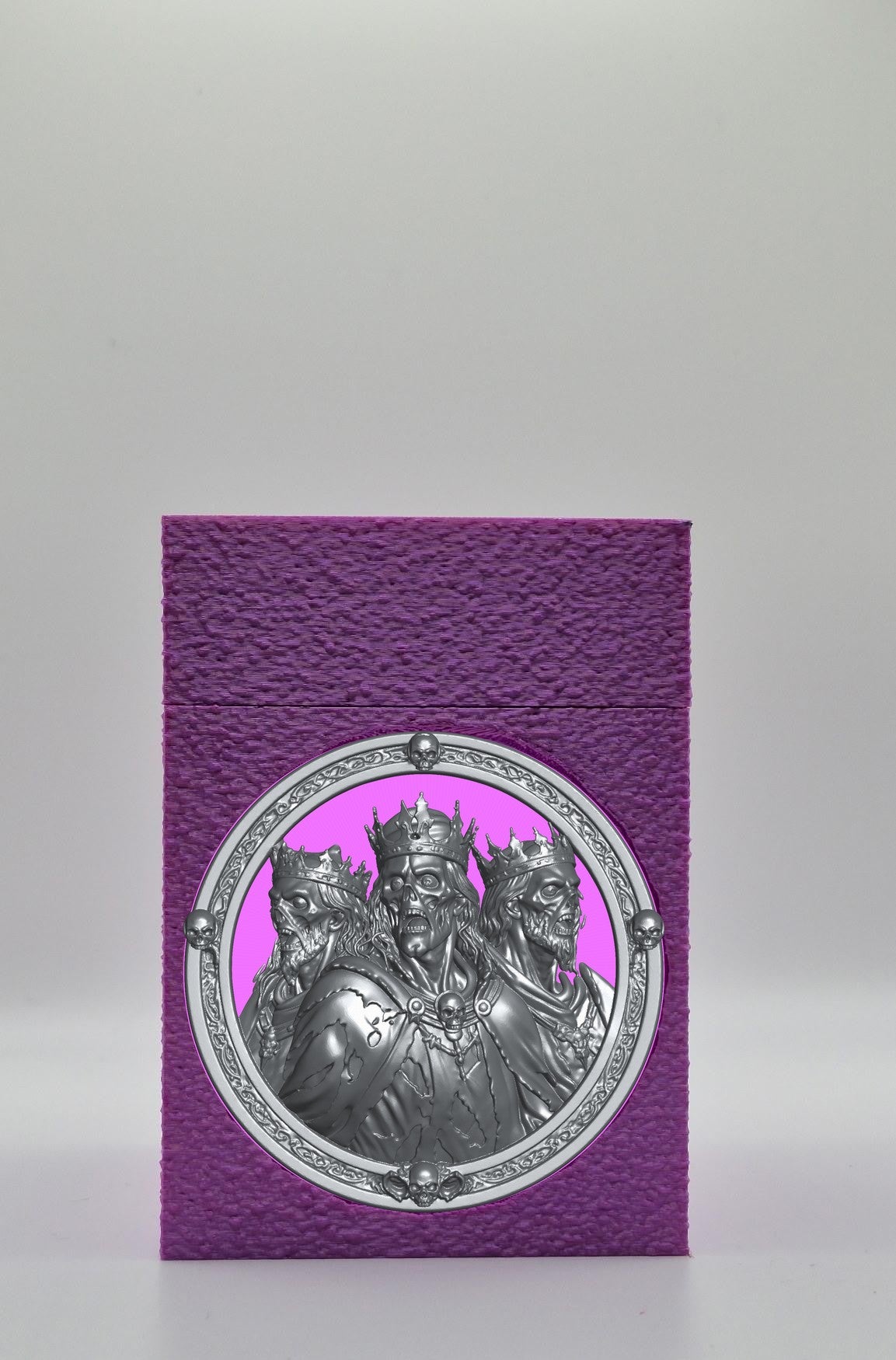 Zombie King Card Box — Purple