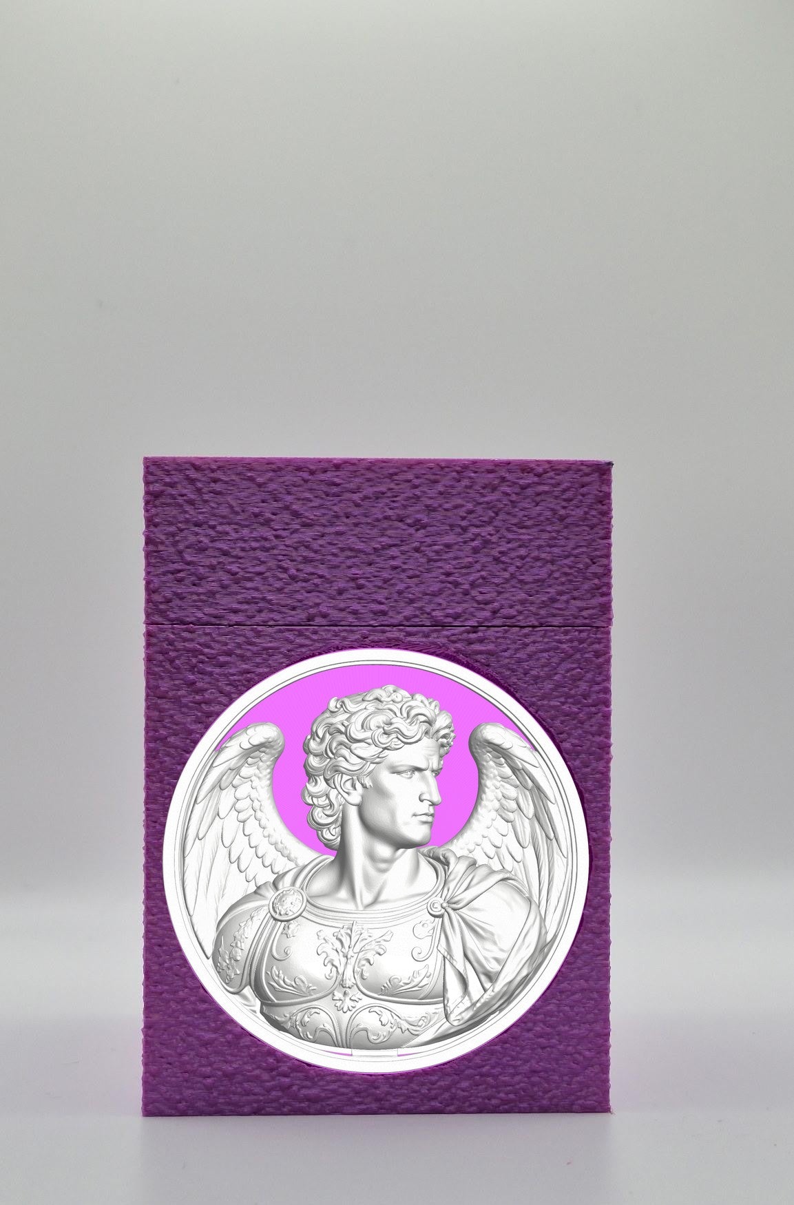 Angel Card Box — Purple