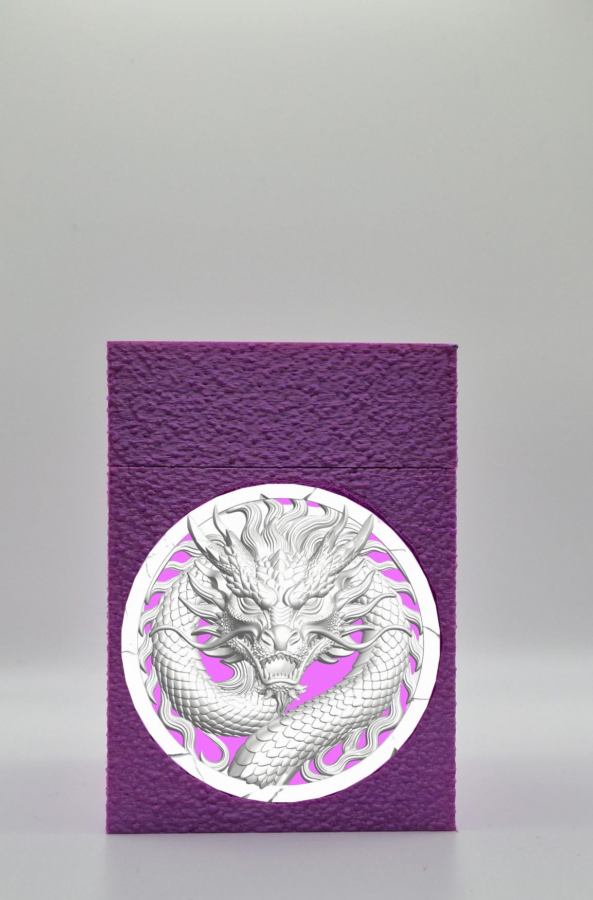 Dragon Card Box — Purple