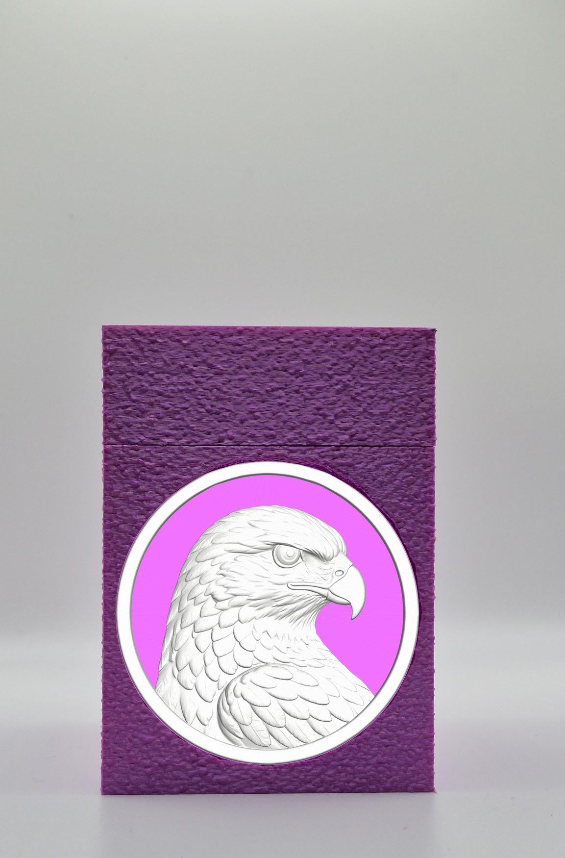Eagle Card Box — Purple