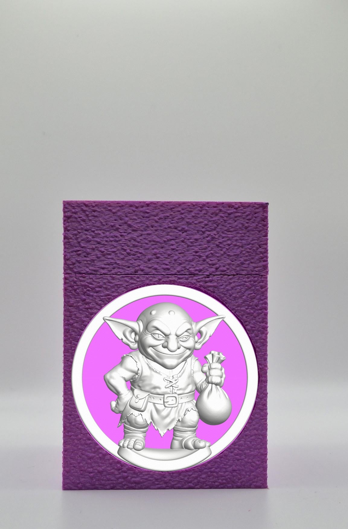 Greedy Goblin Card Box — Purple