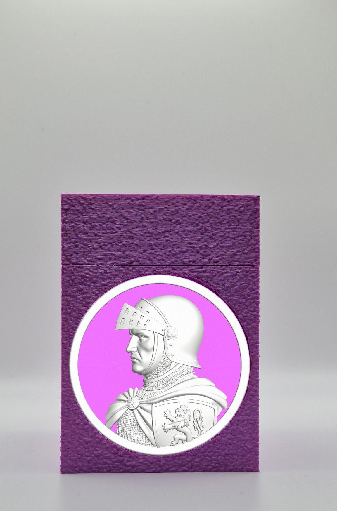 Knight Card Box — Purple