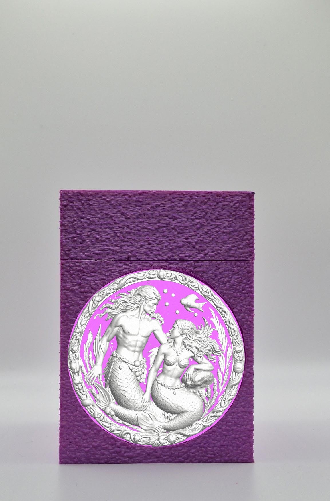 Merfolk Card Box — Purple