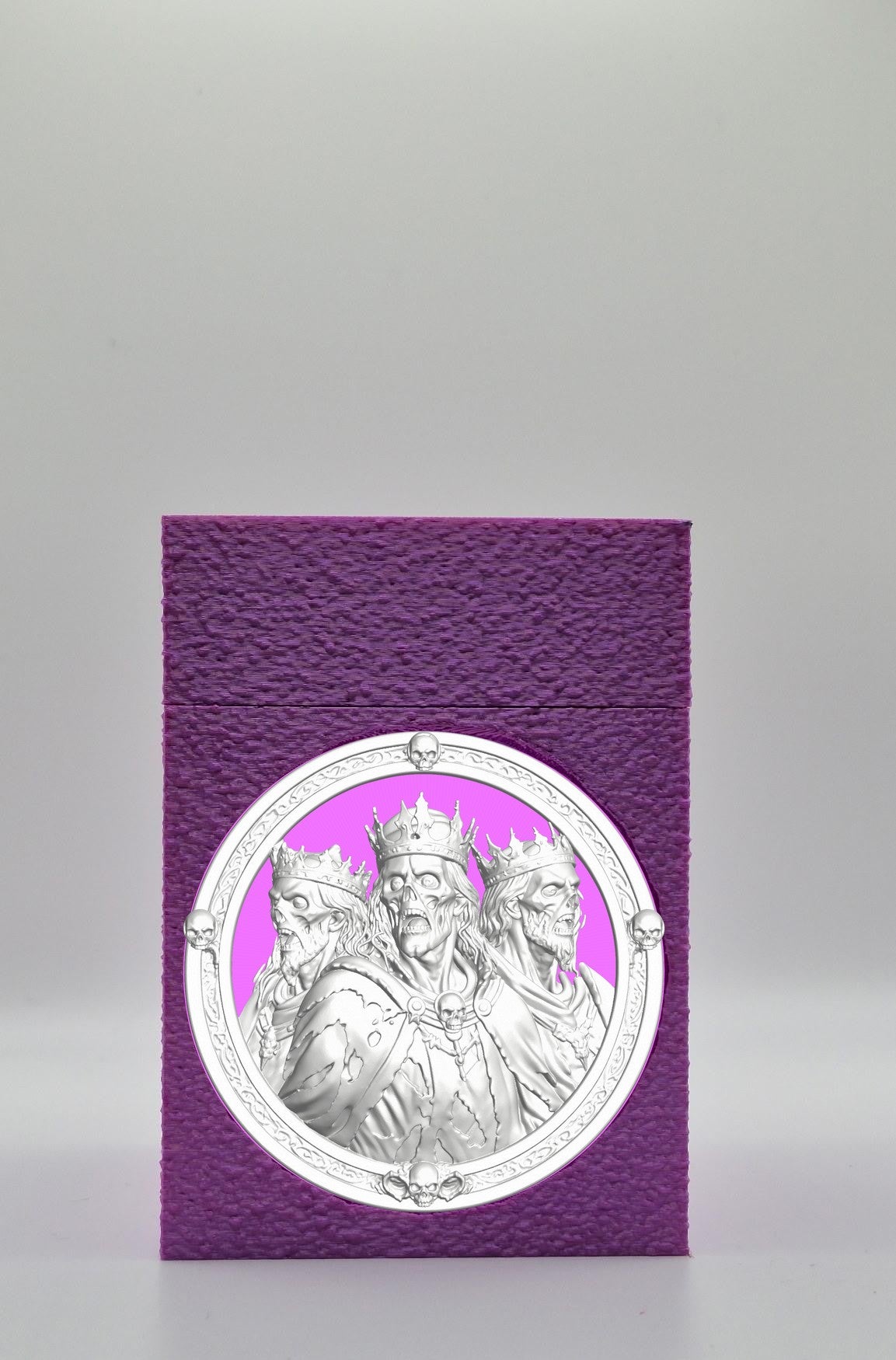 Zombie King Card Box — Purple