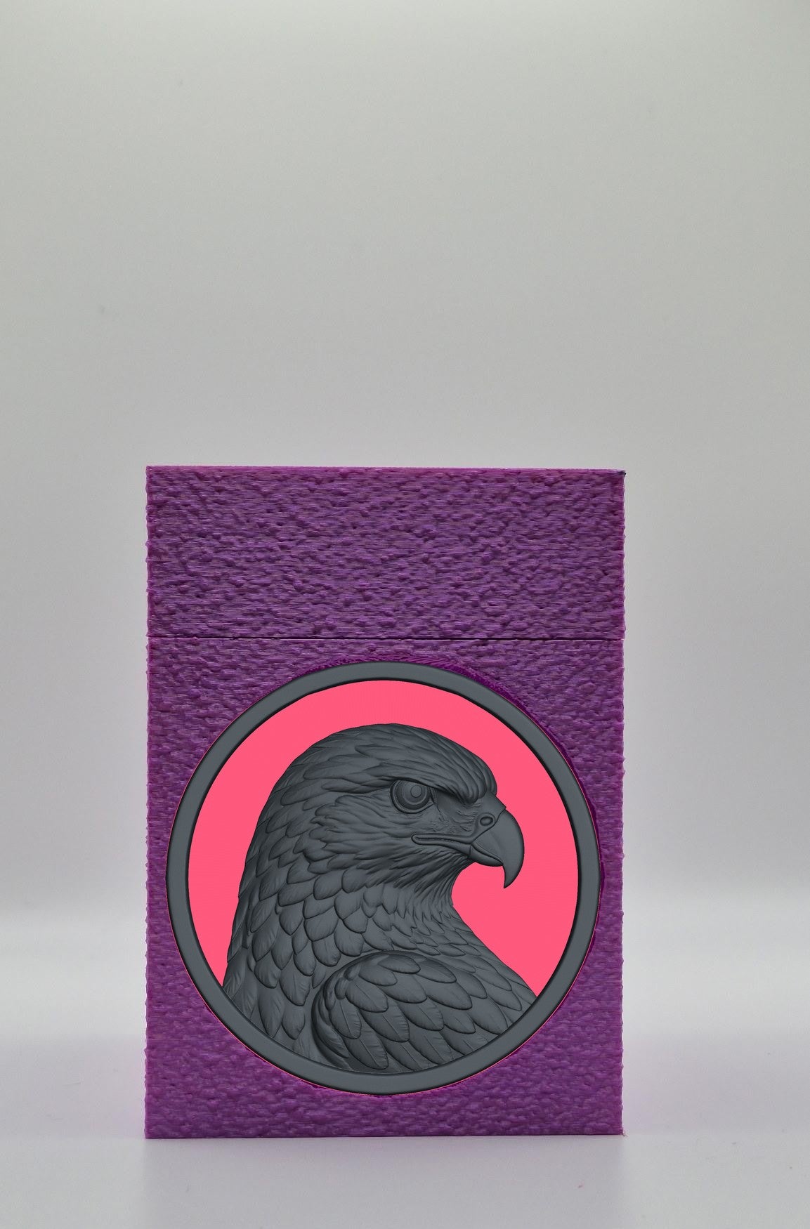 Eagle Card Box — Purple