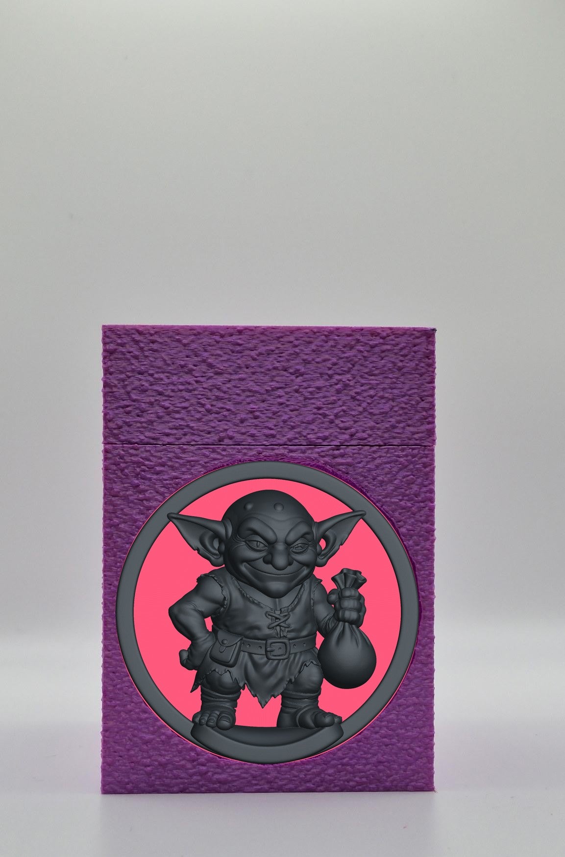 Greedy Goblin Card Box — Purple