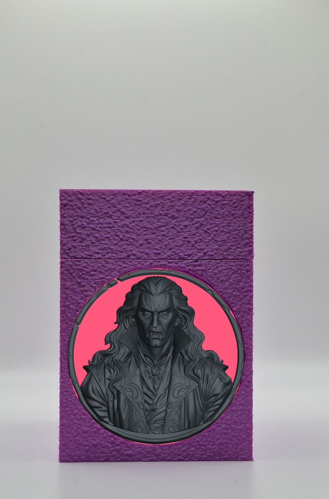 Gothic Vampire Card Box — Purple