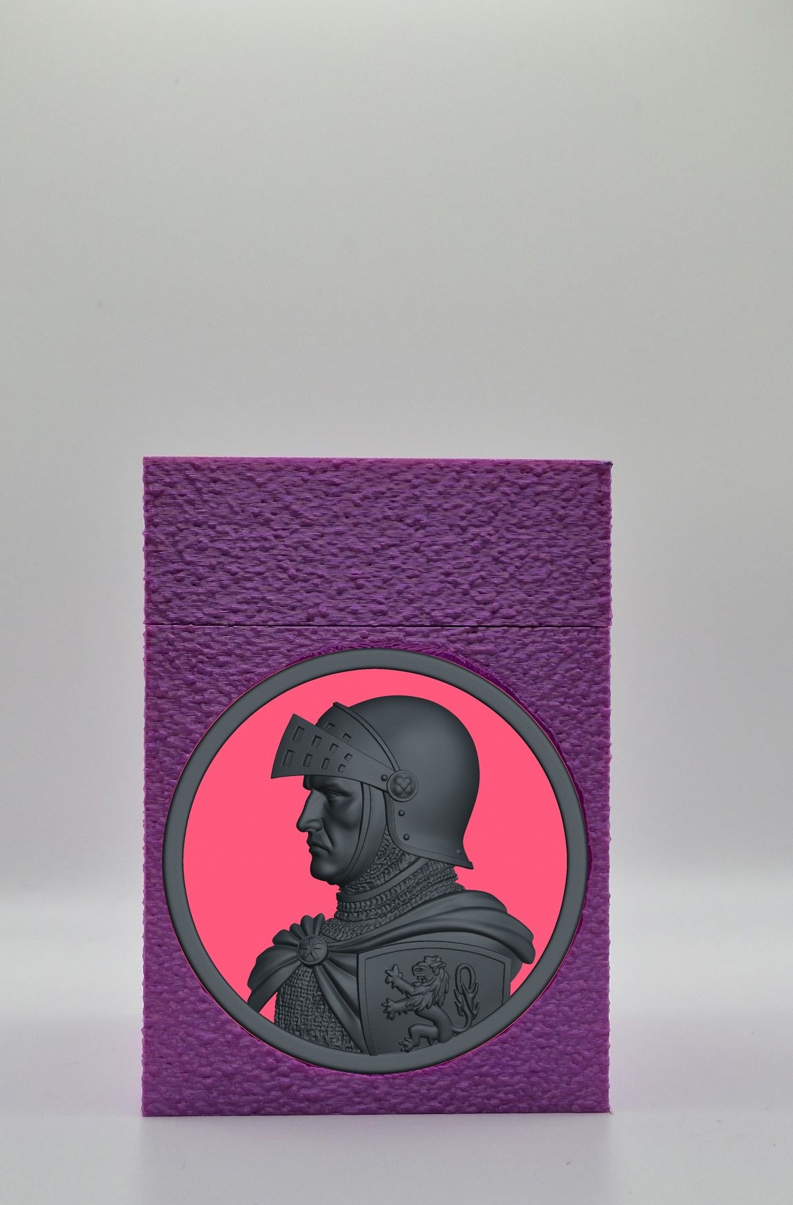 Knight Card Box — Purple